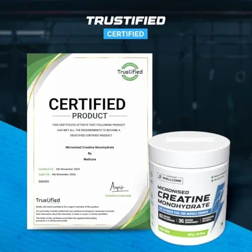 Wellcore Pure Micronised Creatine Powder 307g - Image 2