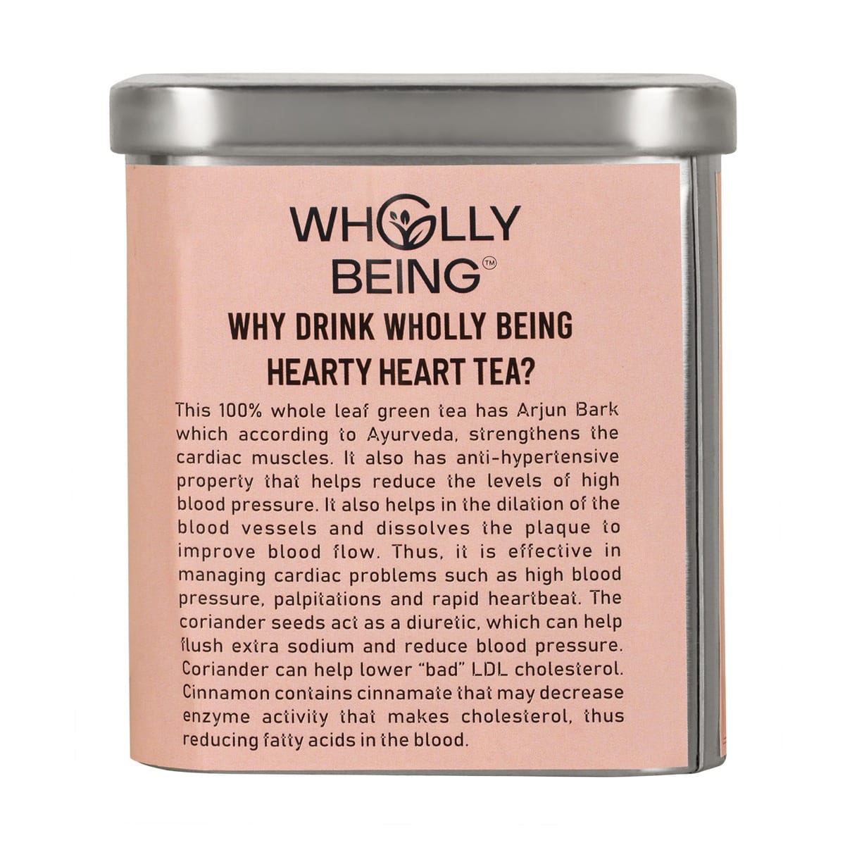 Wholly Being Hearty Heart Tea for cholestrol reduction & lowering high ...