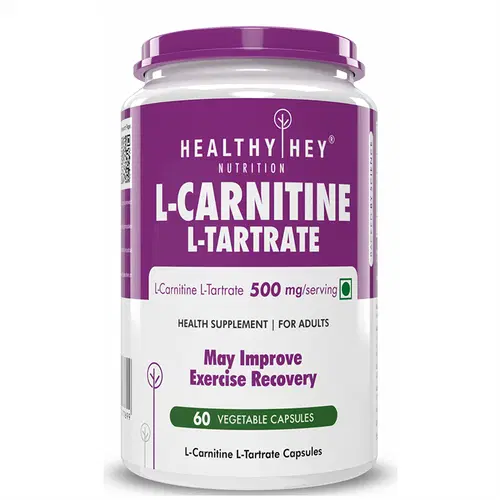 l carnitine tartrate capsules BESTVITE L-Carnitine 500mg per Capsule (120 Caps) - No Stearates | Non GMO - Gluten Free L-Carnitine & L-Tartrate Capsule -