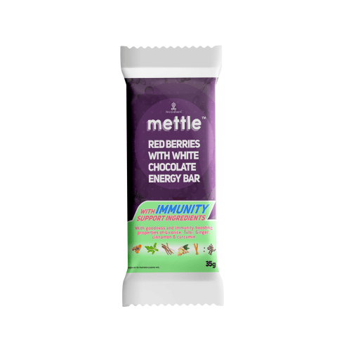 Getmymettle Energy Immunity Bar 35g Pack of 6p 210g