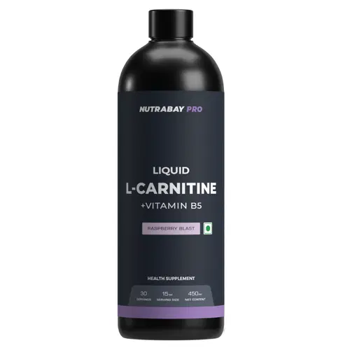 nutrabay pro liquid l carnitine Price History of L-Carnitine (3000mg) with Vitamin B5 Pre/Post Workout 450ml, Lemon, 30 Servings | Tested for Purity Nutrabay Pro Liquid L-Carnitine With
