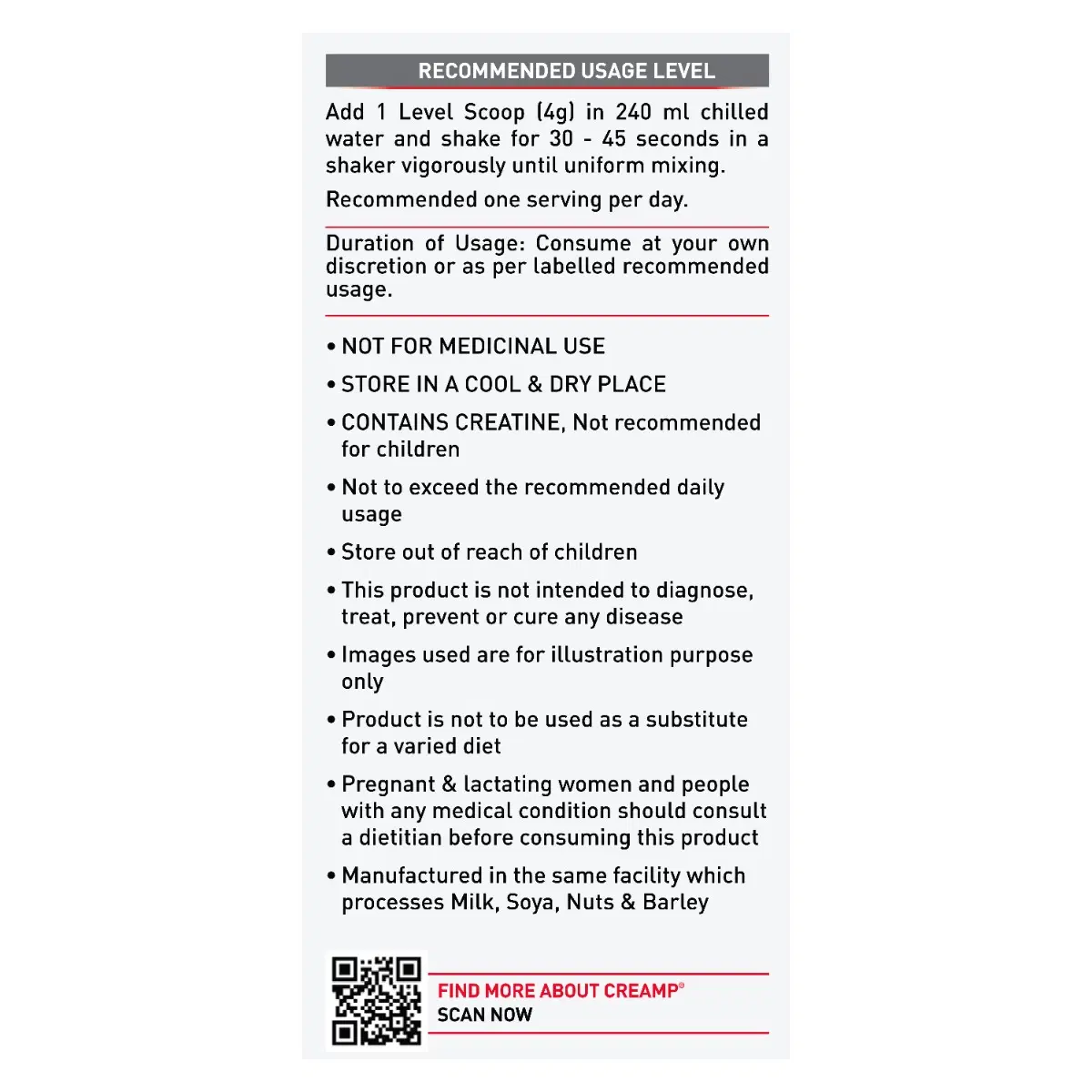 MuscleBlaze Creatine Monohydrate 320g - Image 10