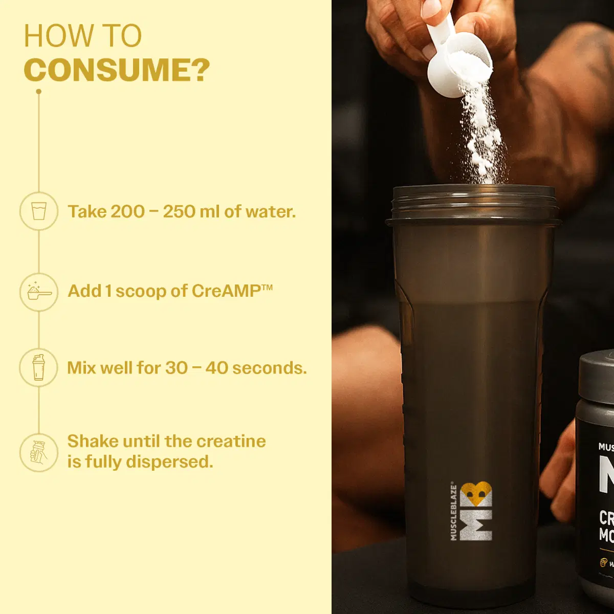 MuscleBlaze Creatine Monohydrate 320g - Image 11