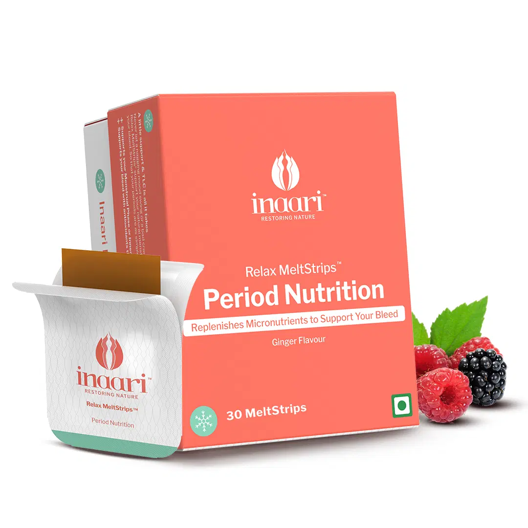 Inaari Inaari Relax Period Nutrition MeltStrips Provides Nutrients Required ...