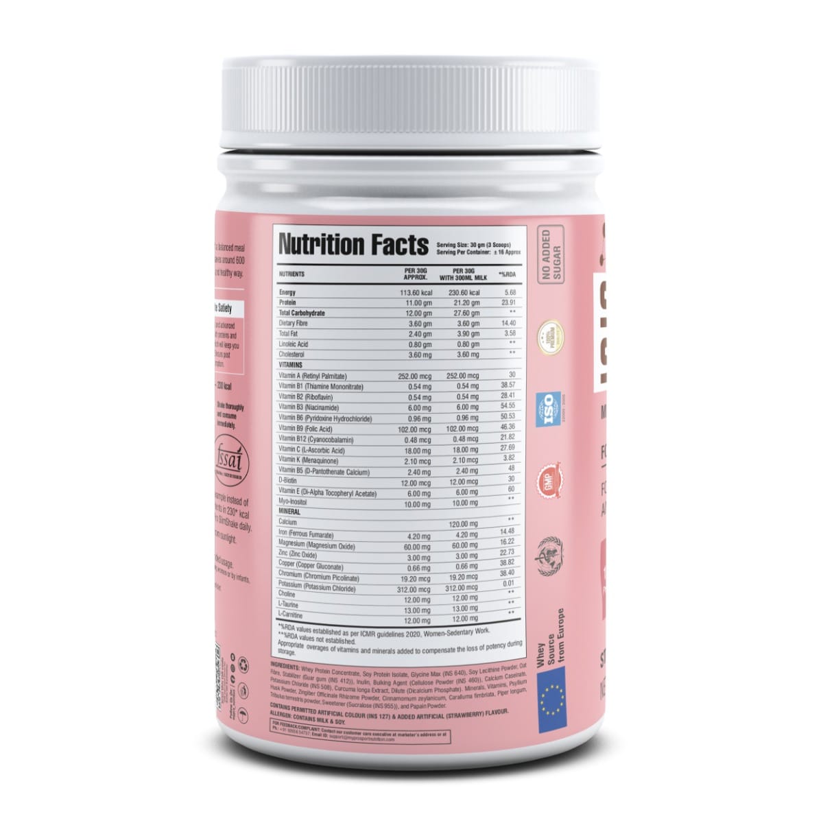 Mypro Sport Nutrition Slim Shake Protein Powder-Meal Replacement Shake ...