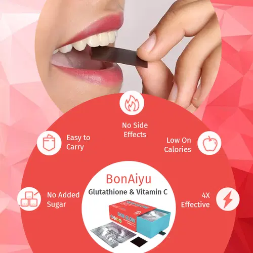Bonaiyu Glutathione And Vitamin C Mouth Dissolving Strips Dietary Glow Skin Supplement For Skin Lightening And Wellness (20 Strips) Bonaiyu Glutathione And Vitamin C Mouth Dissolving Strips Dietary Glow Skin Supplement For Skin Lightening And Wellness (20 Strips)